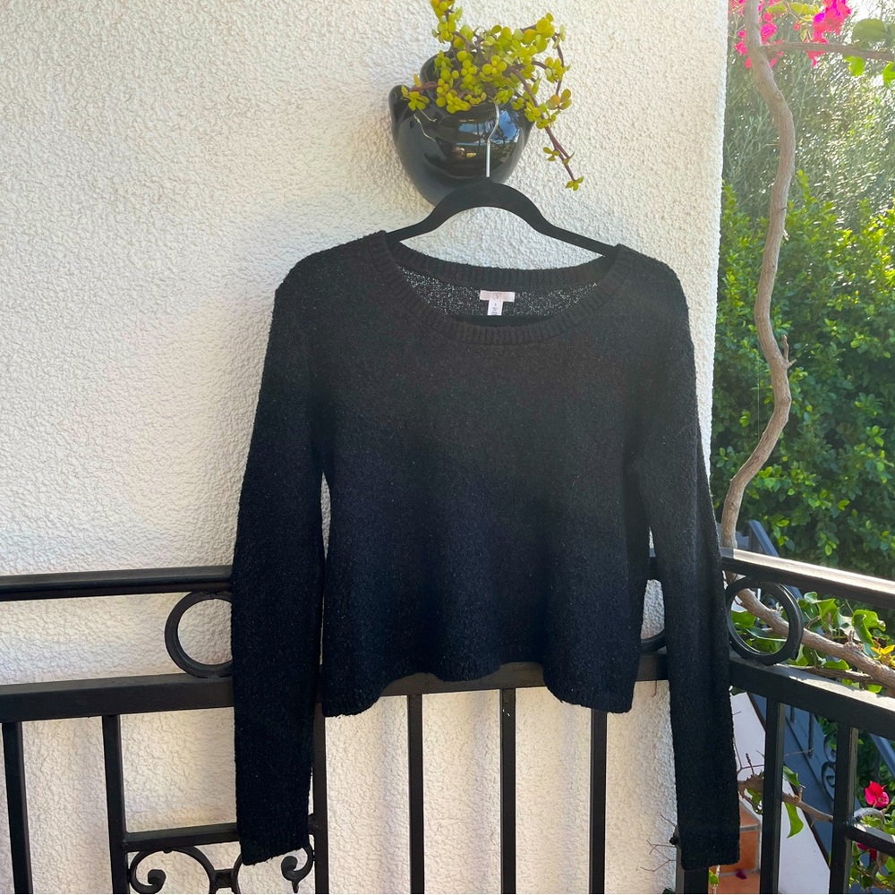 BP knit black sweater size small